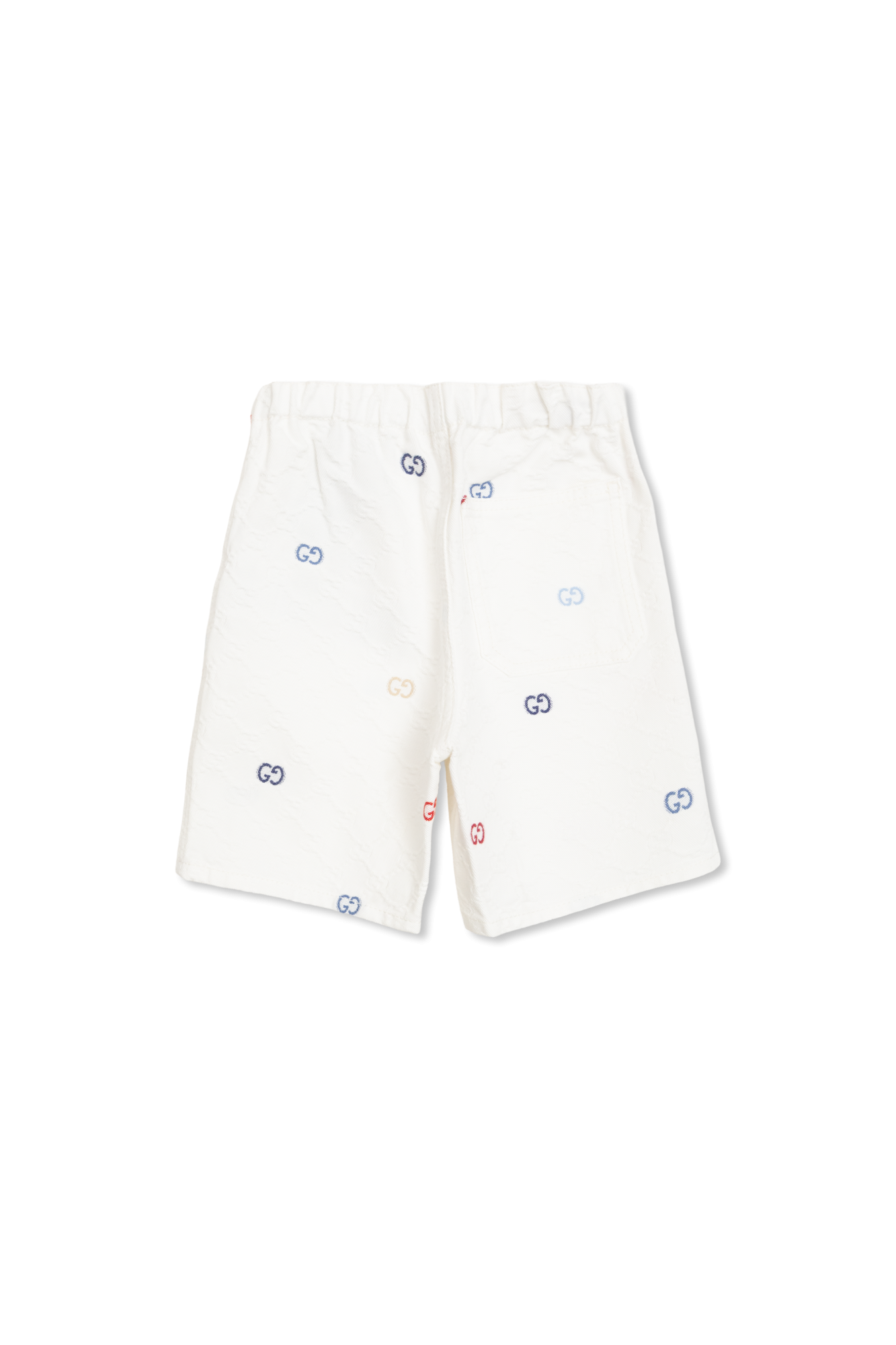 Gucci Kids Monogram denim shorts | Kids's | Vitkac